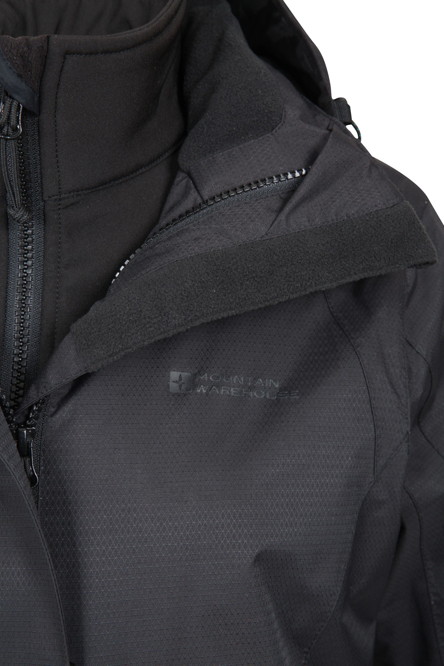 Buy Mountain Warehouse Black Bracken Extreme Womens 3 In 1 Waterproof Jacket from Next Malta