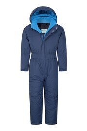 Mountain Warehouse Navy Cloud All In One Waterproof Snowsuit - Image 4 of 5