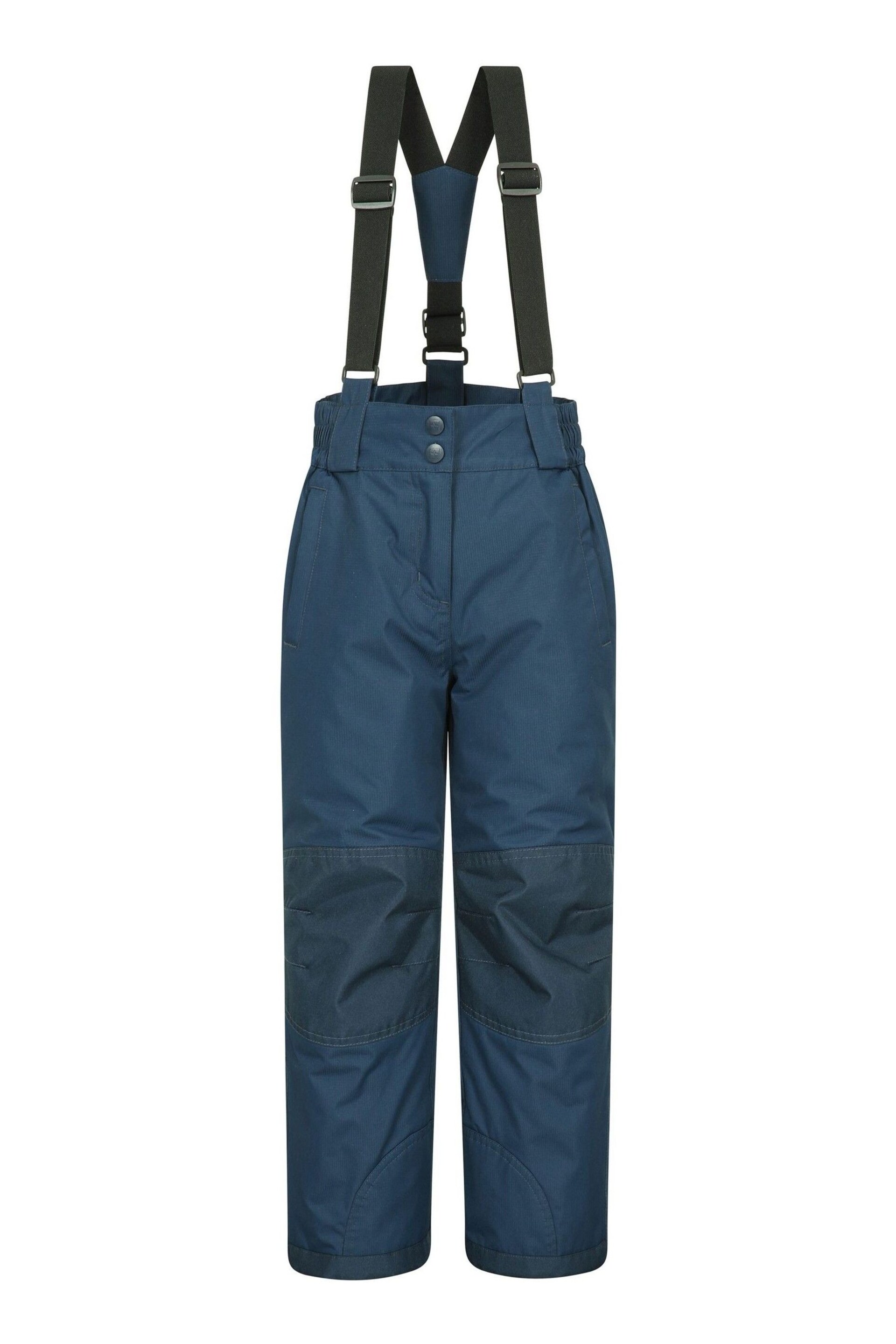 Mountain Warehouse Blue Raptor Kids Snow Trousers - Image 1 of 5
