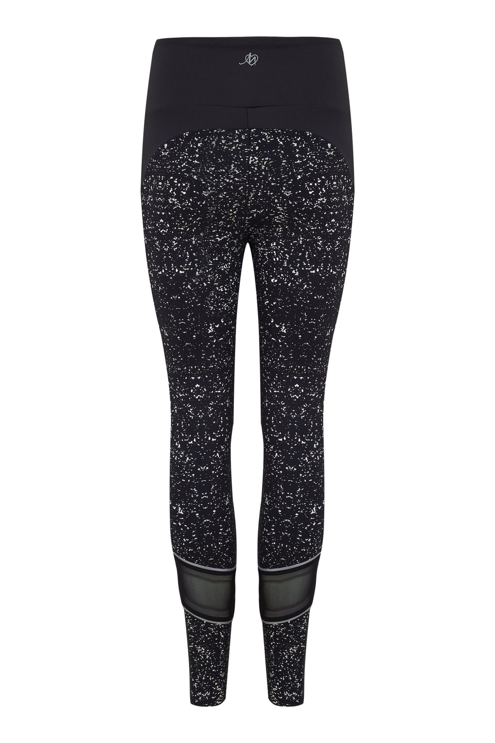 Pour Moi Black Energy Reflective Mesh Panel Legging - Image 4 of 4