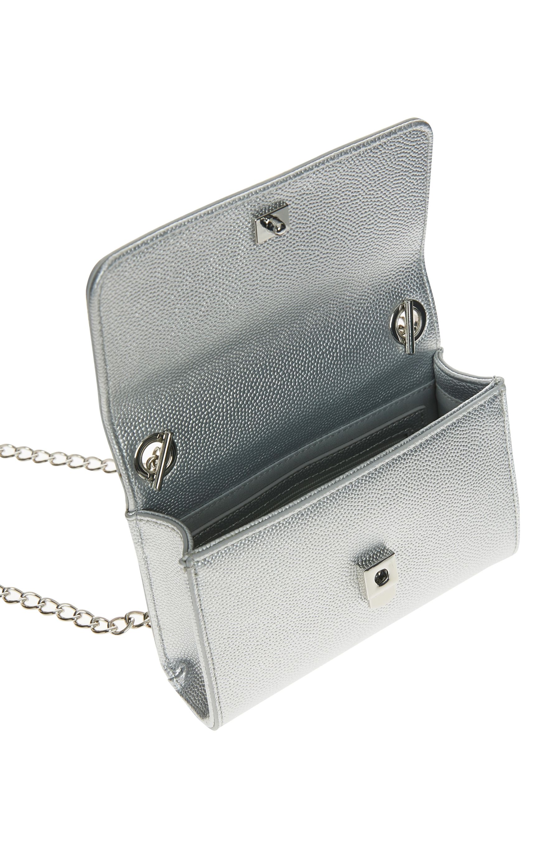 Buy Valentino Bags Silver Divina Crossbody Tassel Bag from Next Luxembourg