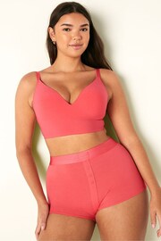 Victoria's Secret PINK Sunkissed Pink Smooth Non Wired Push Up Bralette - Image 1 of 4