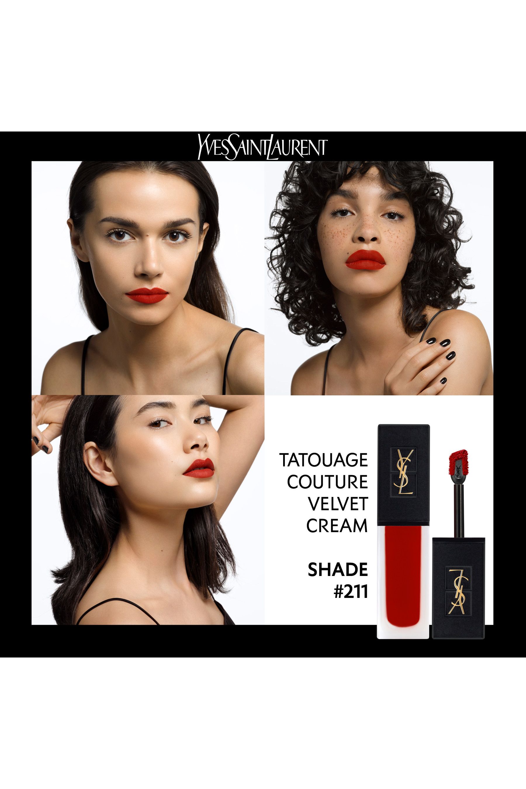 Buy Yves Saint Laurent Tatouage Couture Velvet Cream Liquid Lipstick from Next Ireland