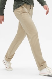 Gap Neutral Straight Fit Essential Chinos - Image 4 of 4