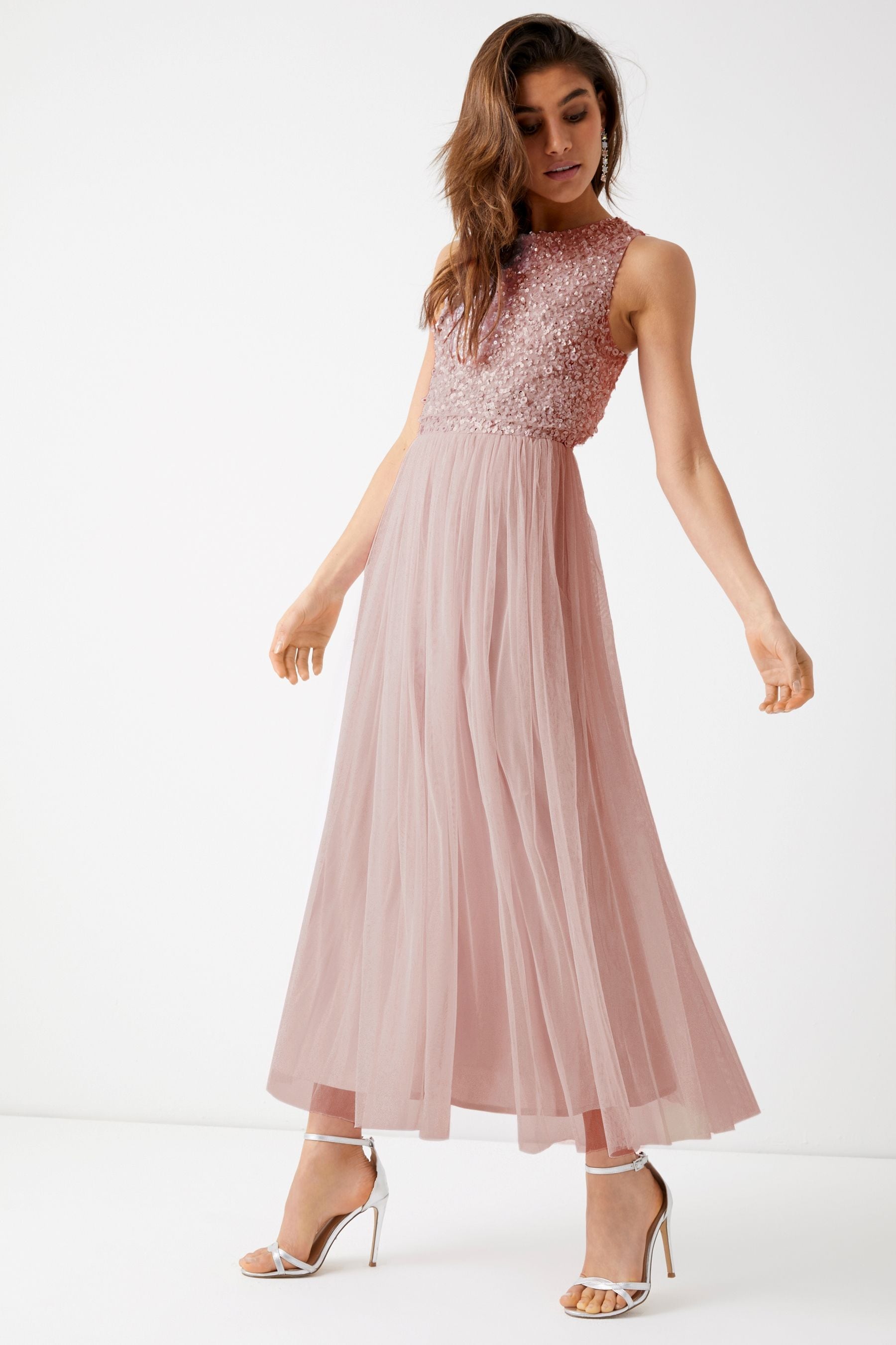 Next maya sequin dress discount