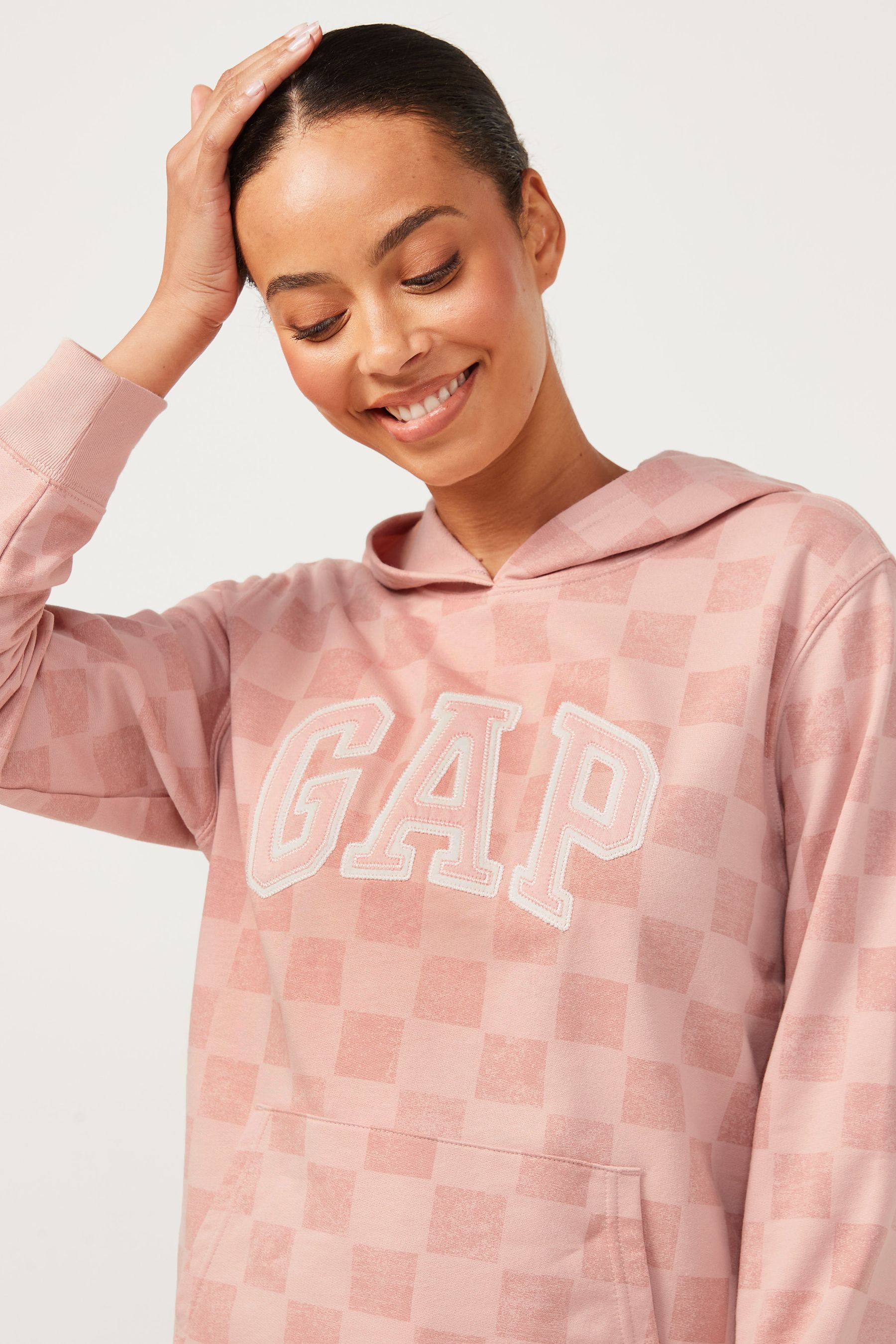 Gap logo fleece hoodie on sale