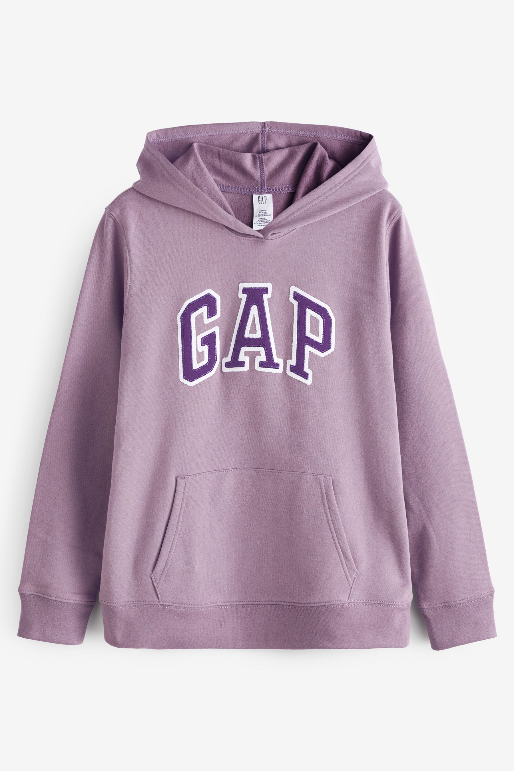 Buy Gap Purple Logo Hoodie from Next Luxembourg