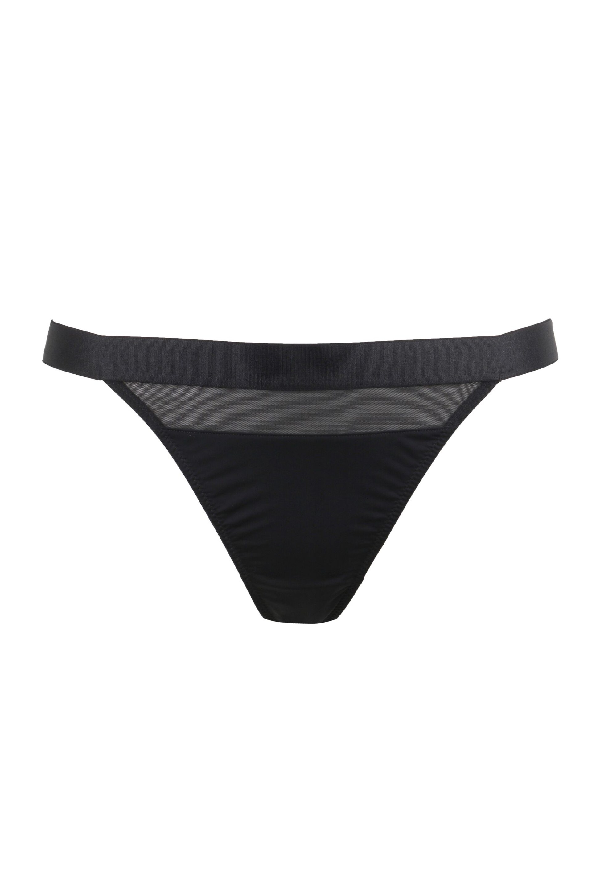 Pour Moi Black Thong India High Leg Thong - Image 2 of 3