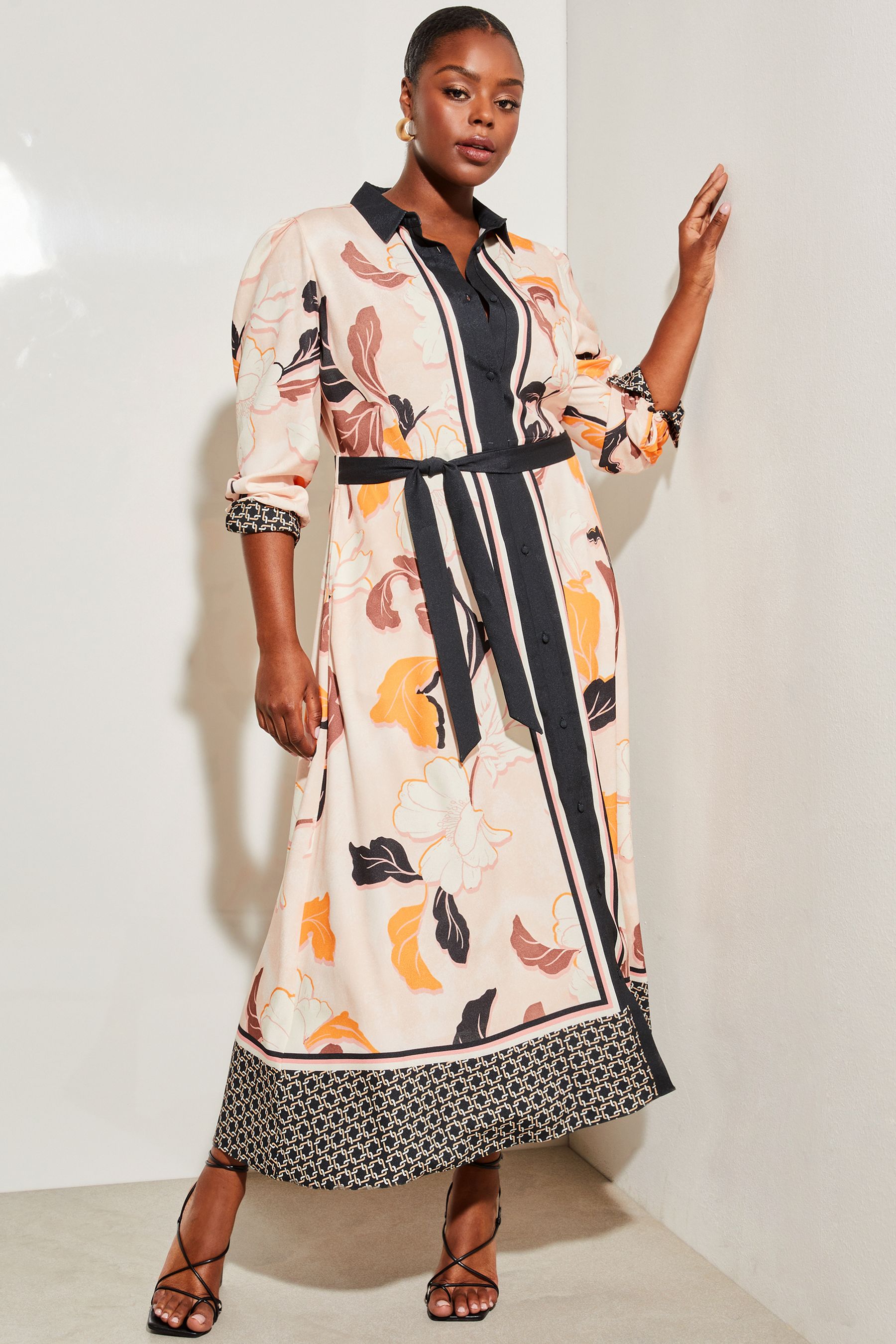 Long sleeve maxi shirt store