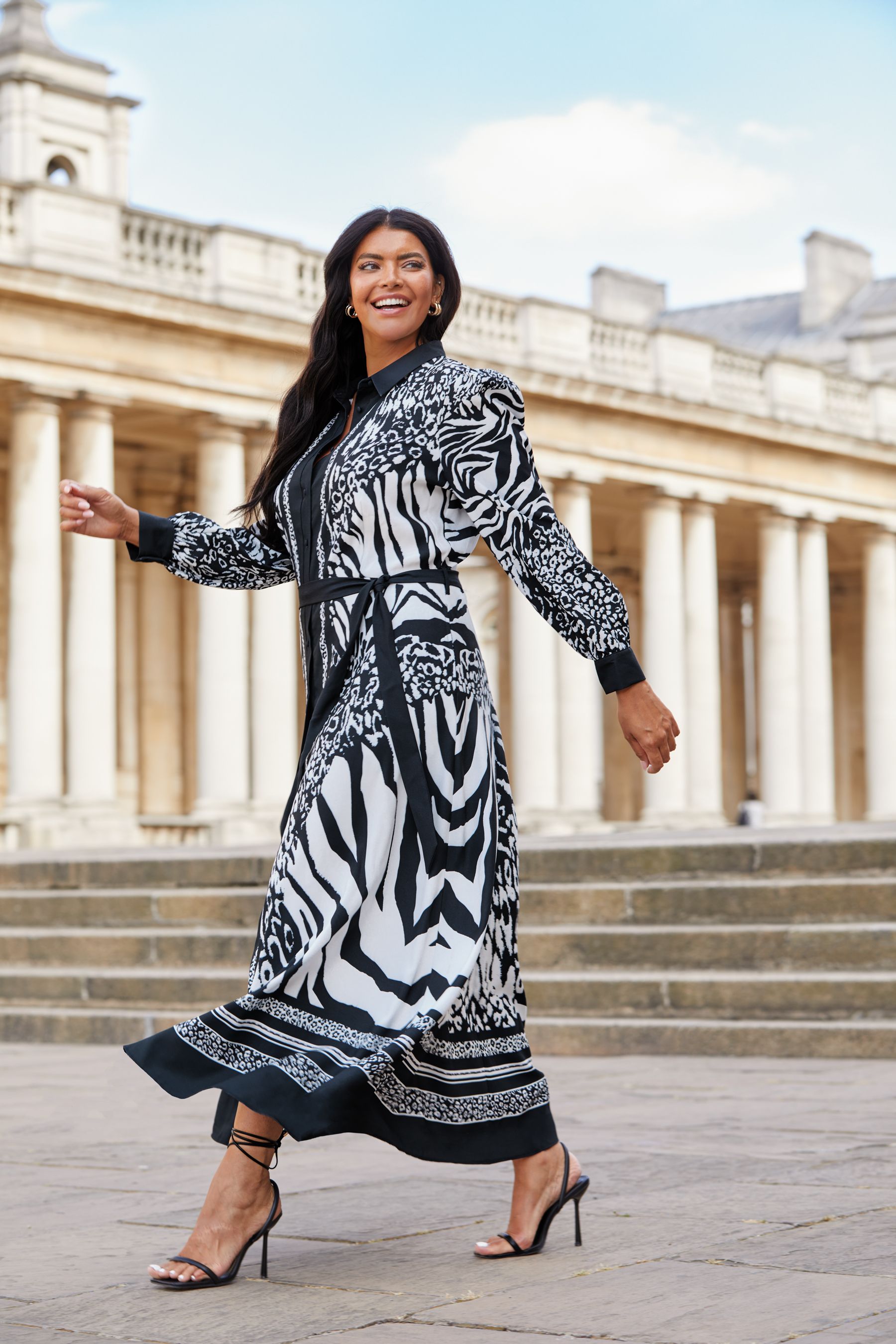Long sleeve maxi jersey dress clearance