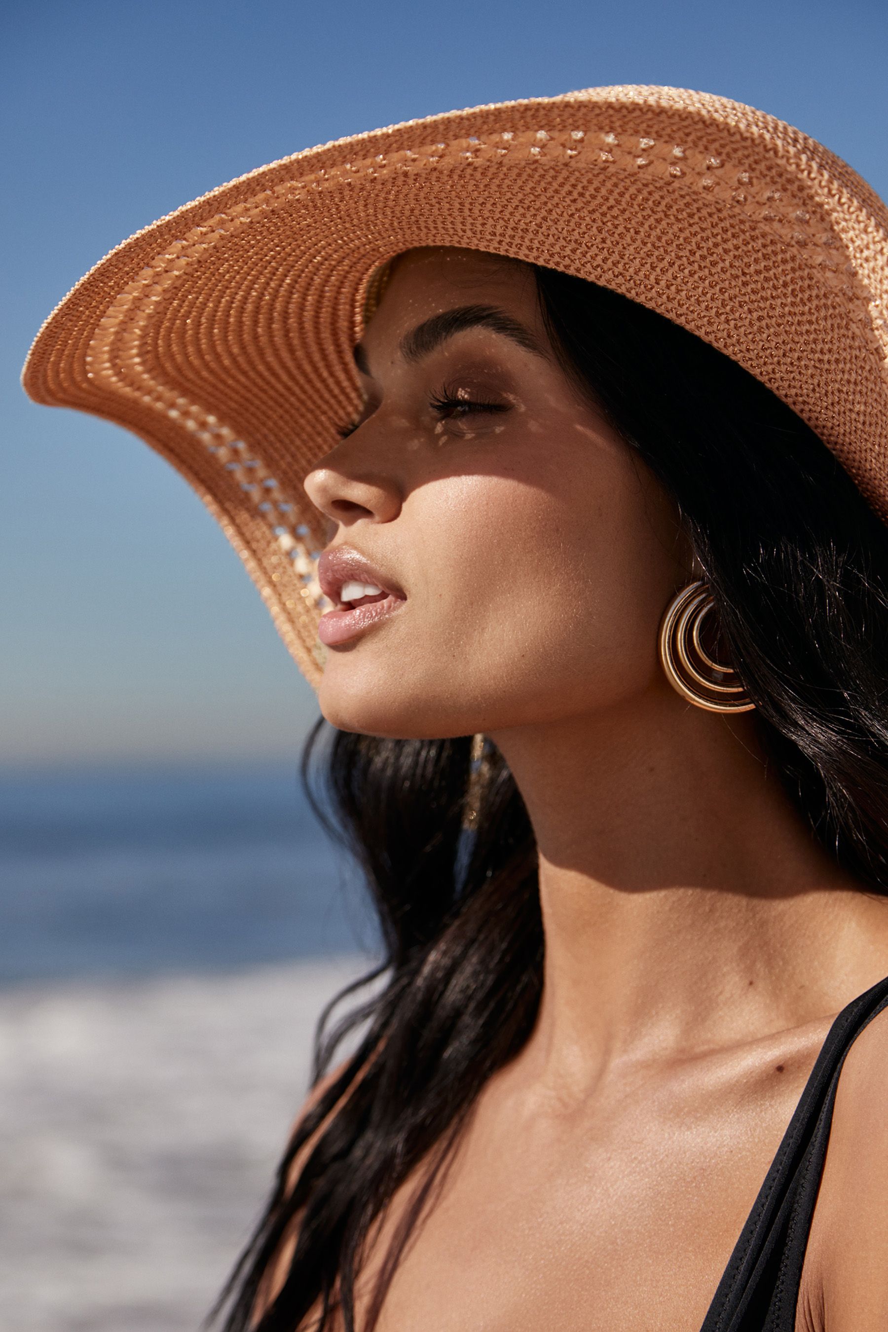 Rose floppy hat online