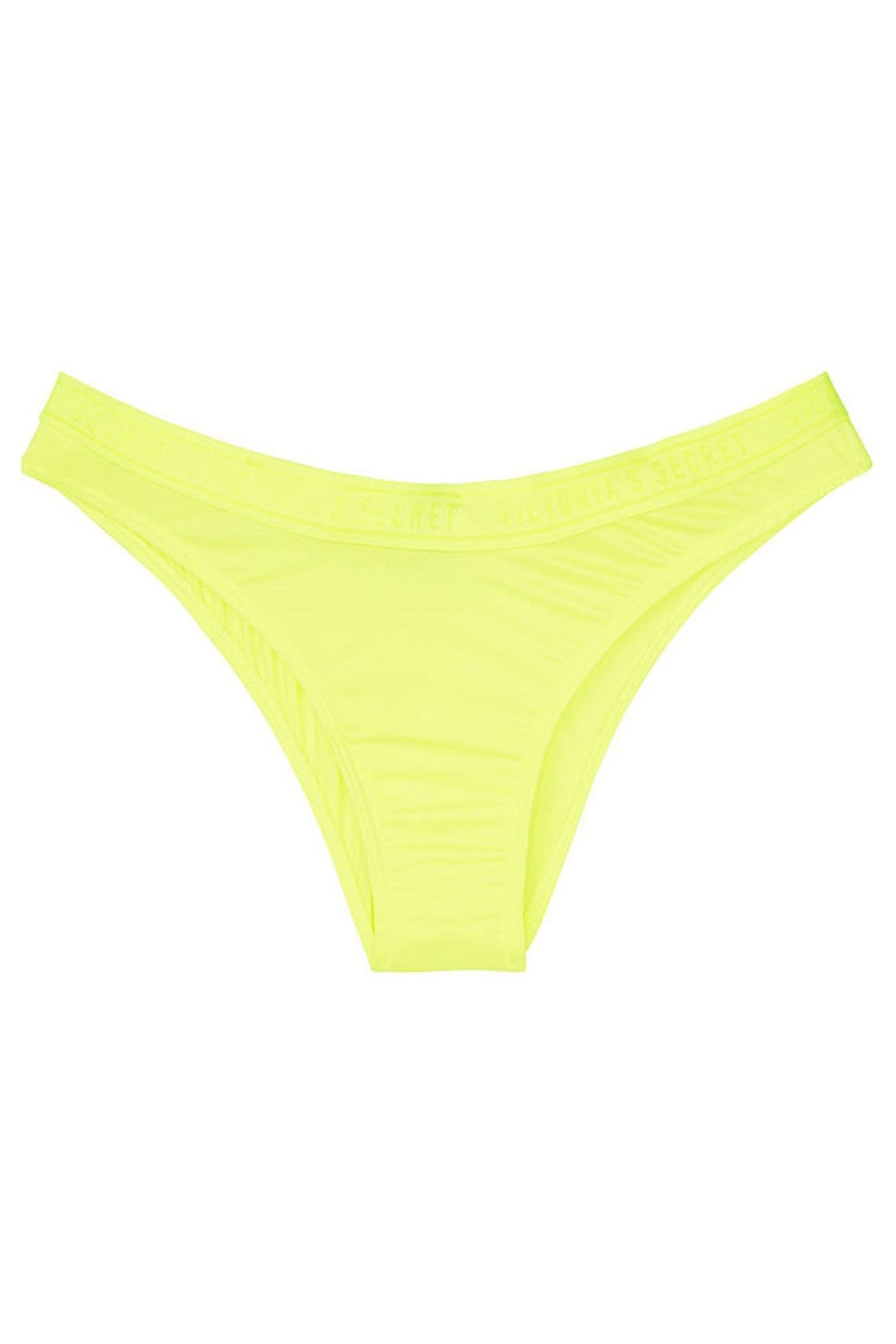 Victoria's Secret PINK Yellow No Show Hipster Knickers - Image 1 of 1