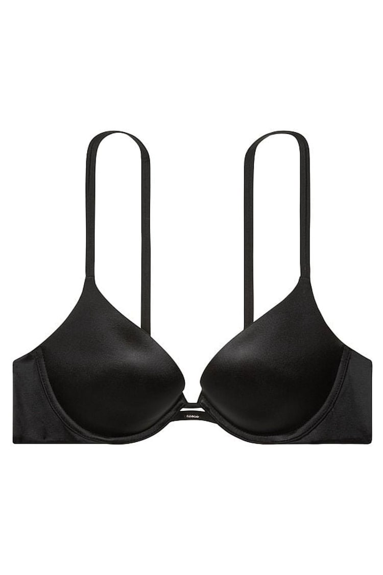 Victoria's Secret Black Smooth Plunge Push Up Bra - Image 2 of 2