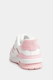 Yours Curve Pink Extra-Wide Fit Colour Block Trainer - Image 3 of 5