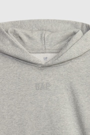 Gap Light Grey Mini Logo Hoodie (4-13yrs) - Image 3 of 3