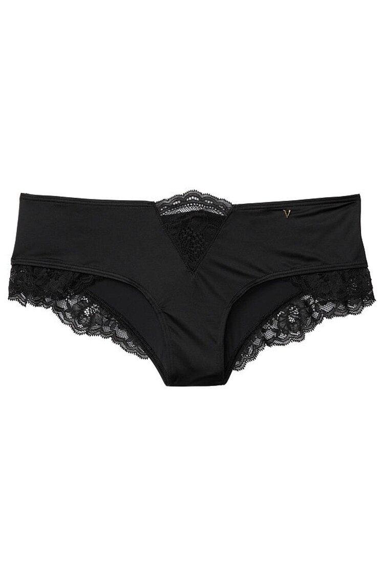 Victoria's Secret Black Lace Trim Knickers - Image 3 of 3