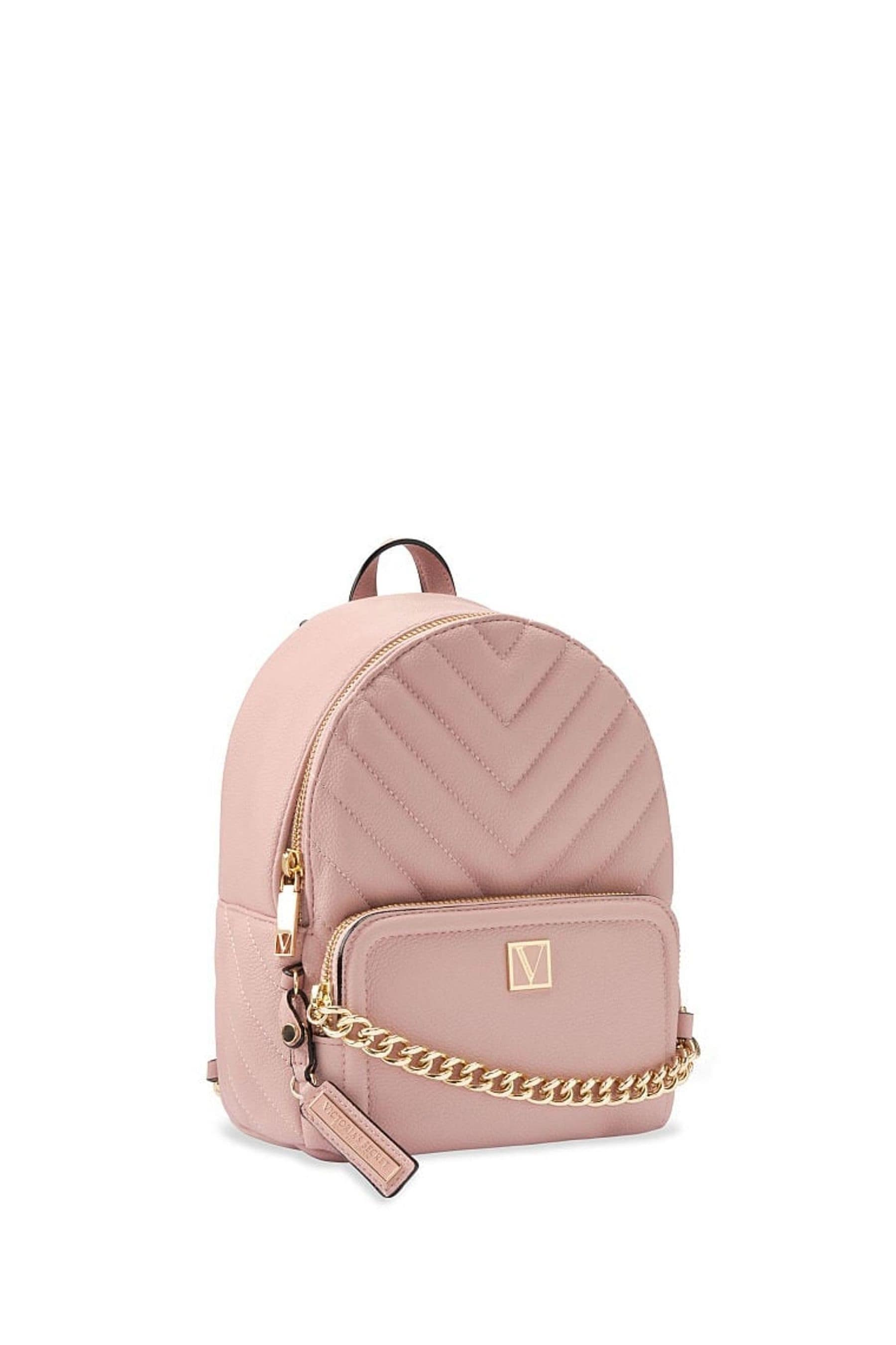 Blush pink backpack purse online