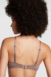 Victoria's Secret PINK Brown Iced Coffee Push Up Cotton Bra - Image 2 of 3