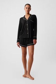 Gap Black Modal Pyjama Long Sleeved Shirt - Image 4 of 5