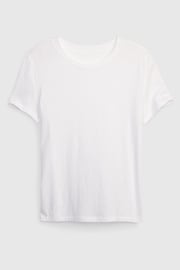 Gap White Cotton Vintage Crew Neck Short Sleeve T-Shirt - Image 3 of 3