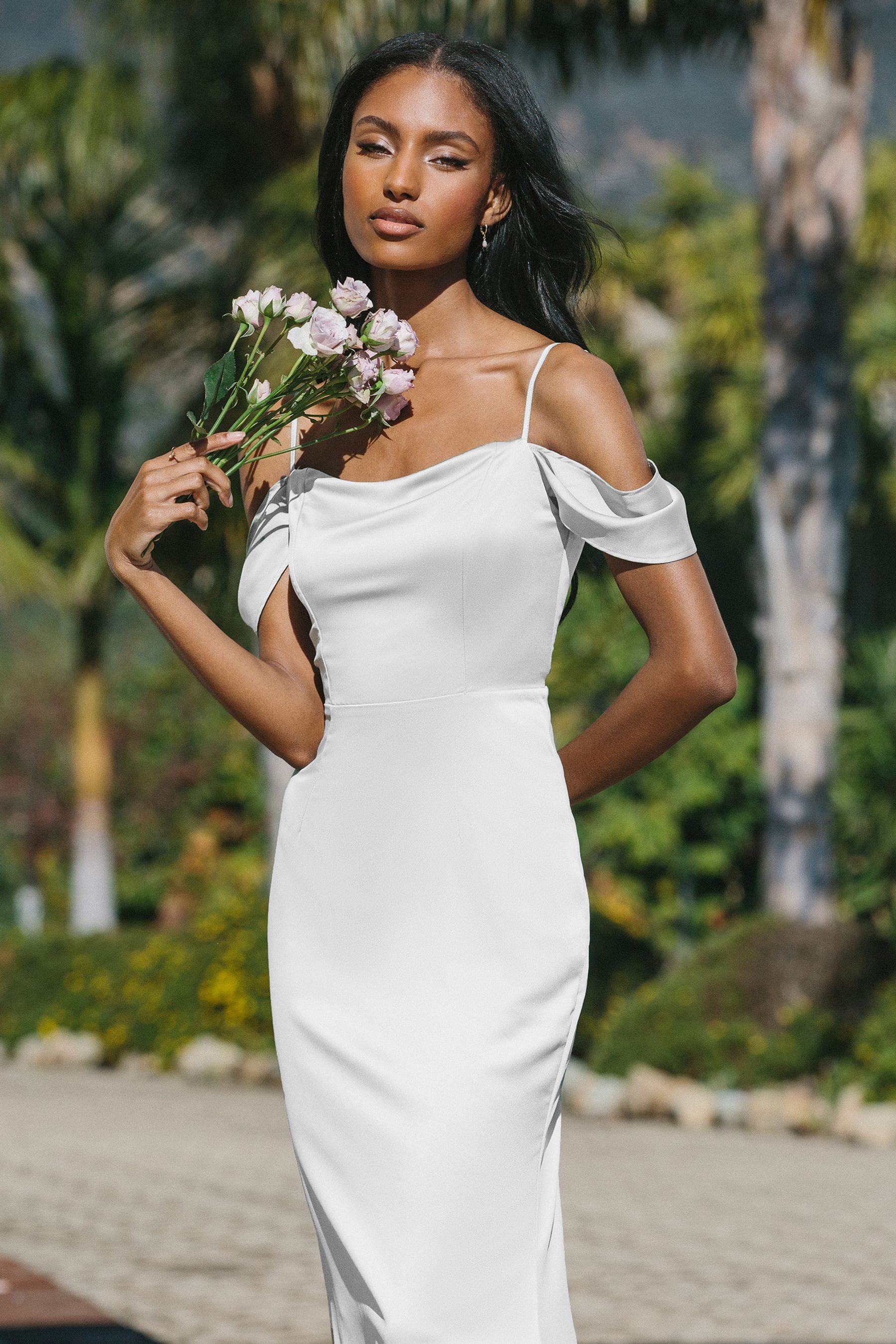 White cold shoulder 2025