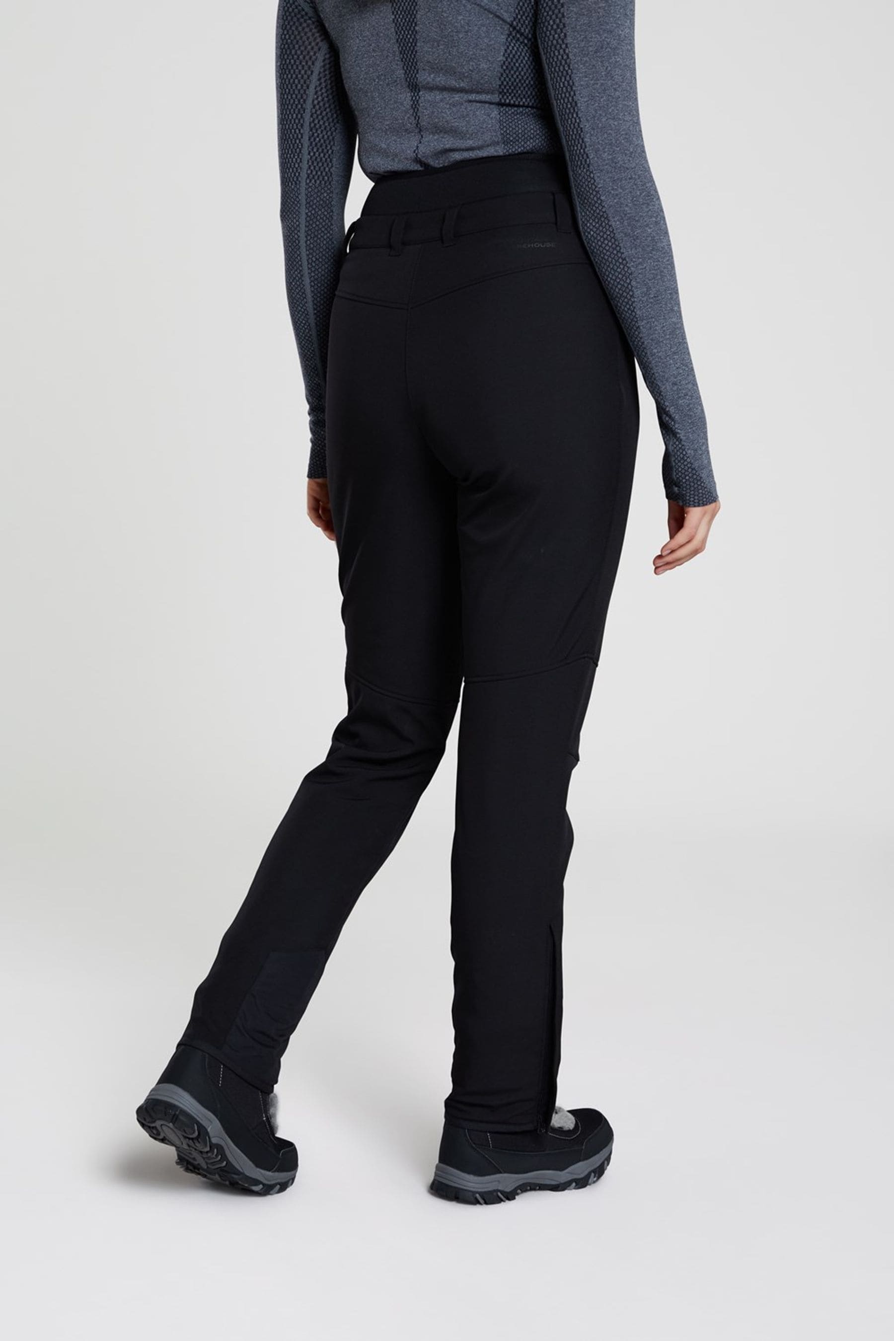 Buy Mountain Warehouse Black Avalanche Womens High Waisted Slim Fit Ski Pants from the Next UK online shop