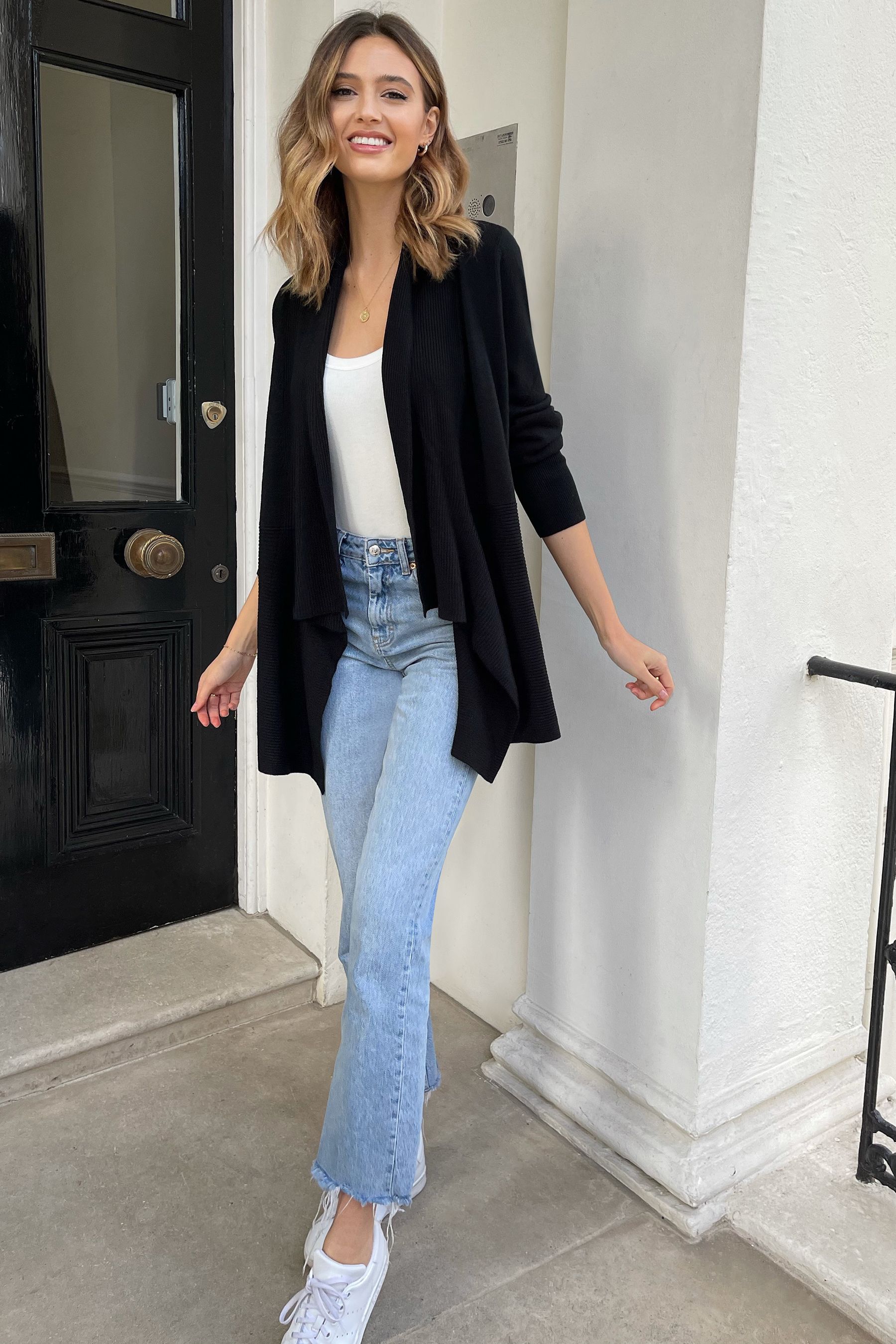 Lipsy waterfall cardigan top