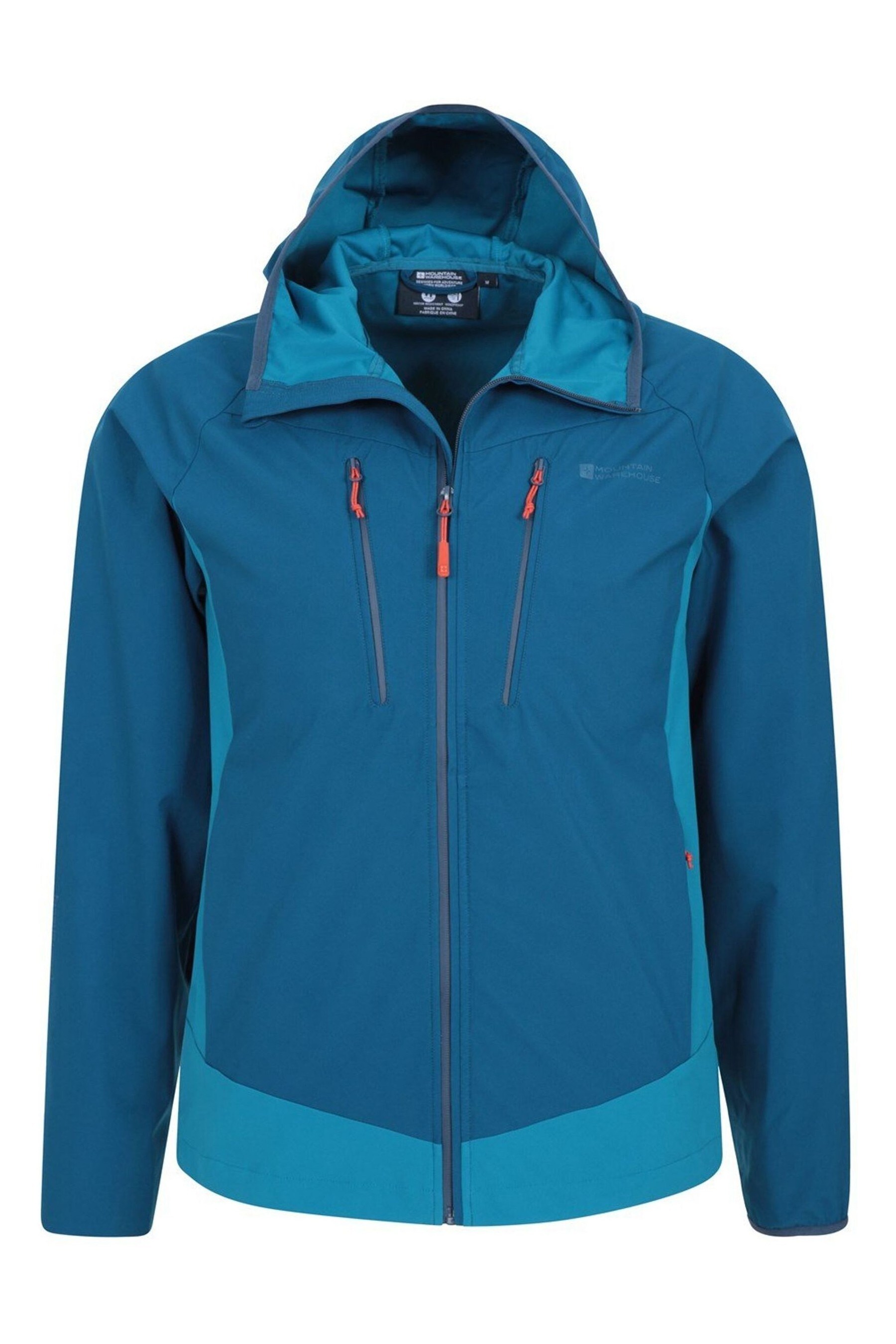 Buy Mountain Warehouse Blue Ambit Mens Lightweight Softshell Jacket from Next Luxembourg