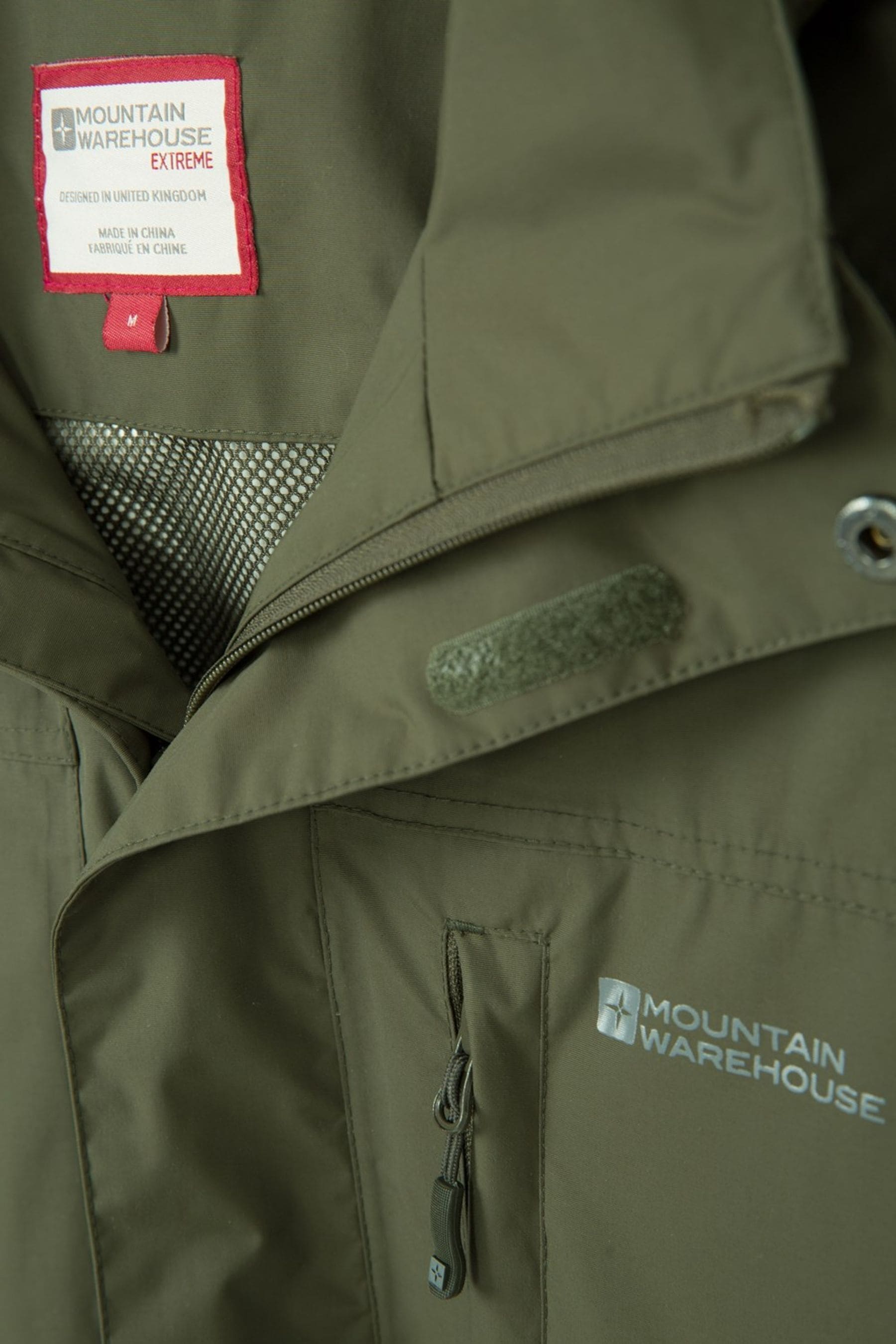 Glacier ii mens long waterproof jacket top