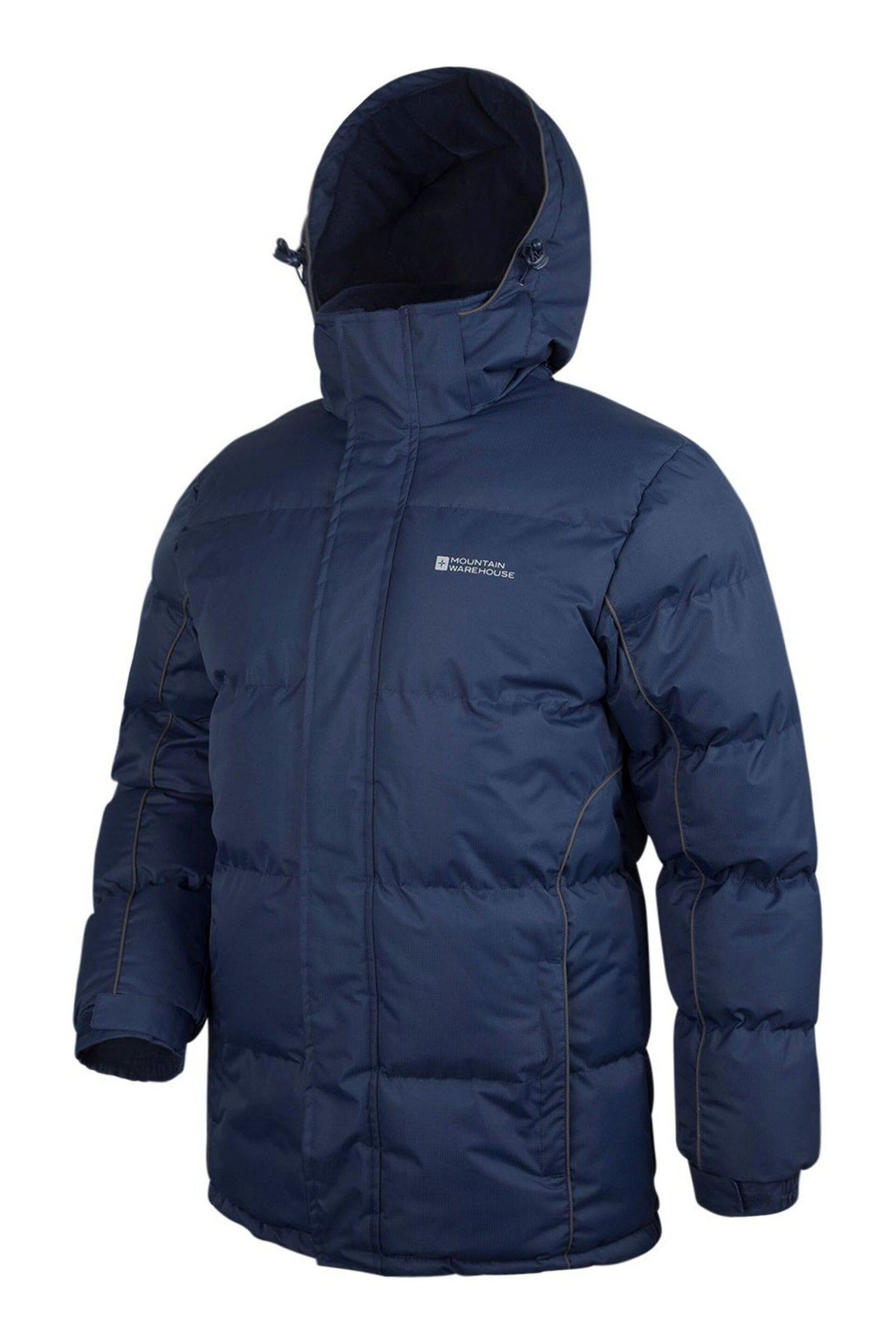 Mountain Warehouse Blue Snow Mens Padded Jacket - Image 4 of 5