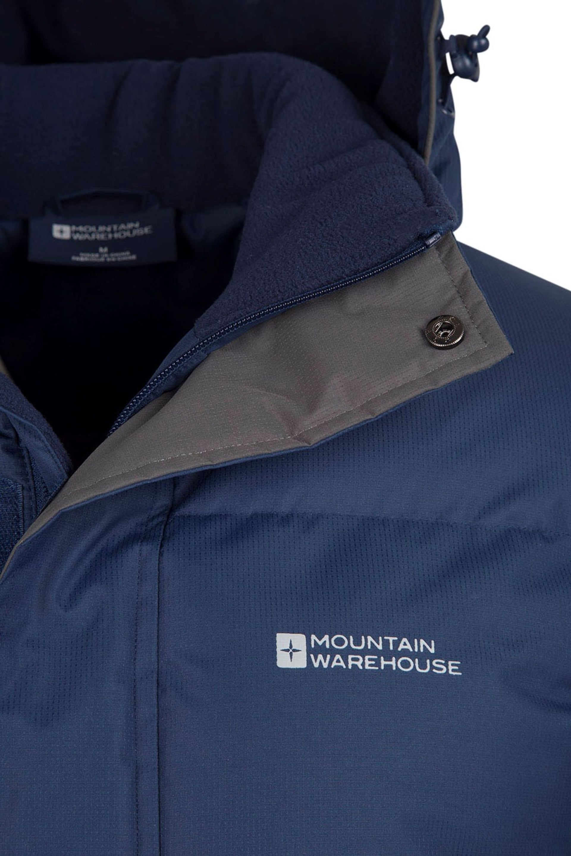 Mountain Warehouse Blue Snow Mens Padded Jacket - Image 5 of 5