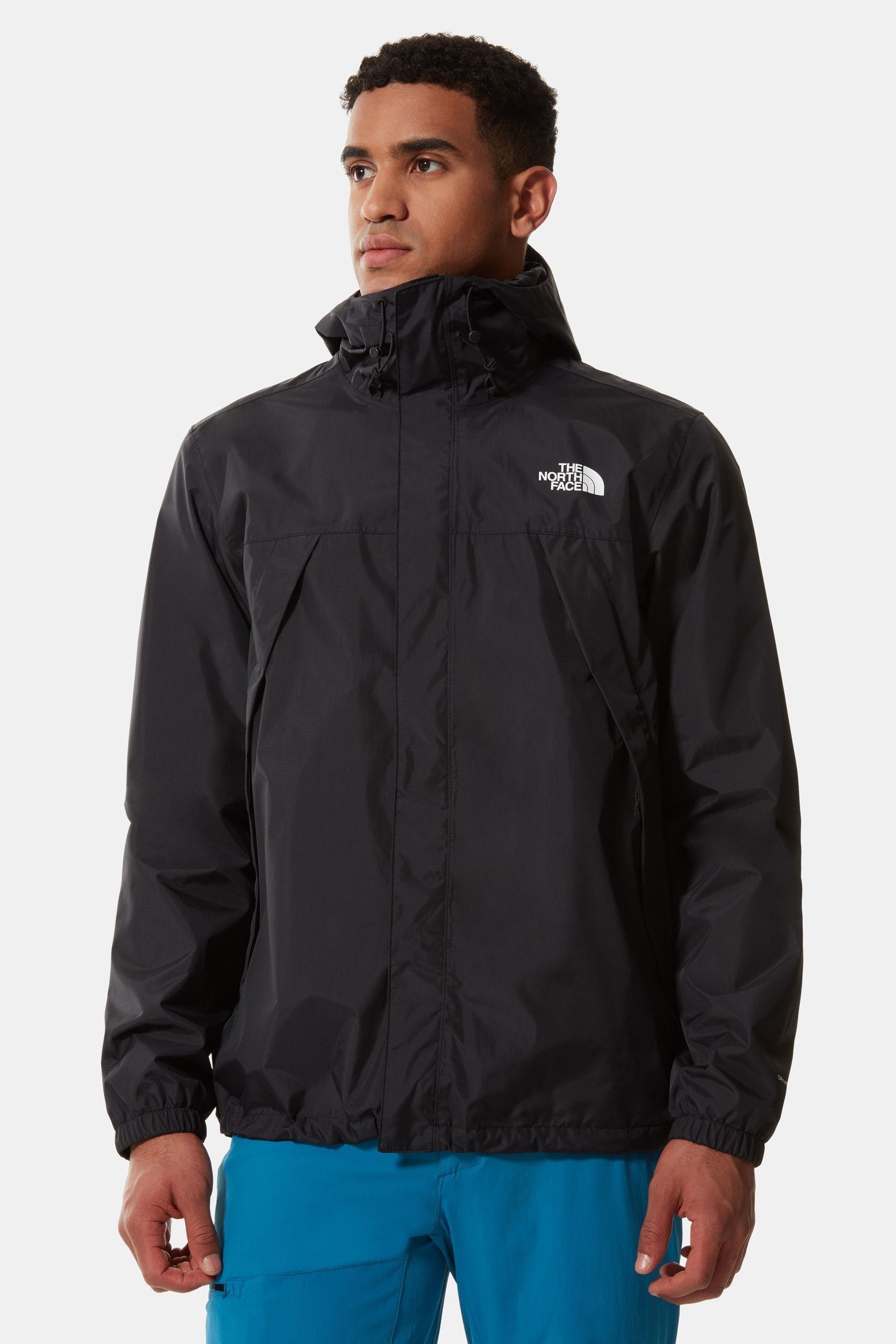 Men's black north face waterproof jacket best sale