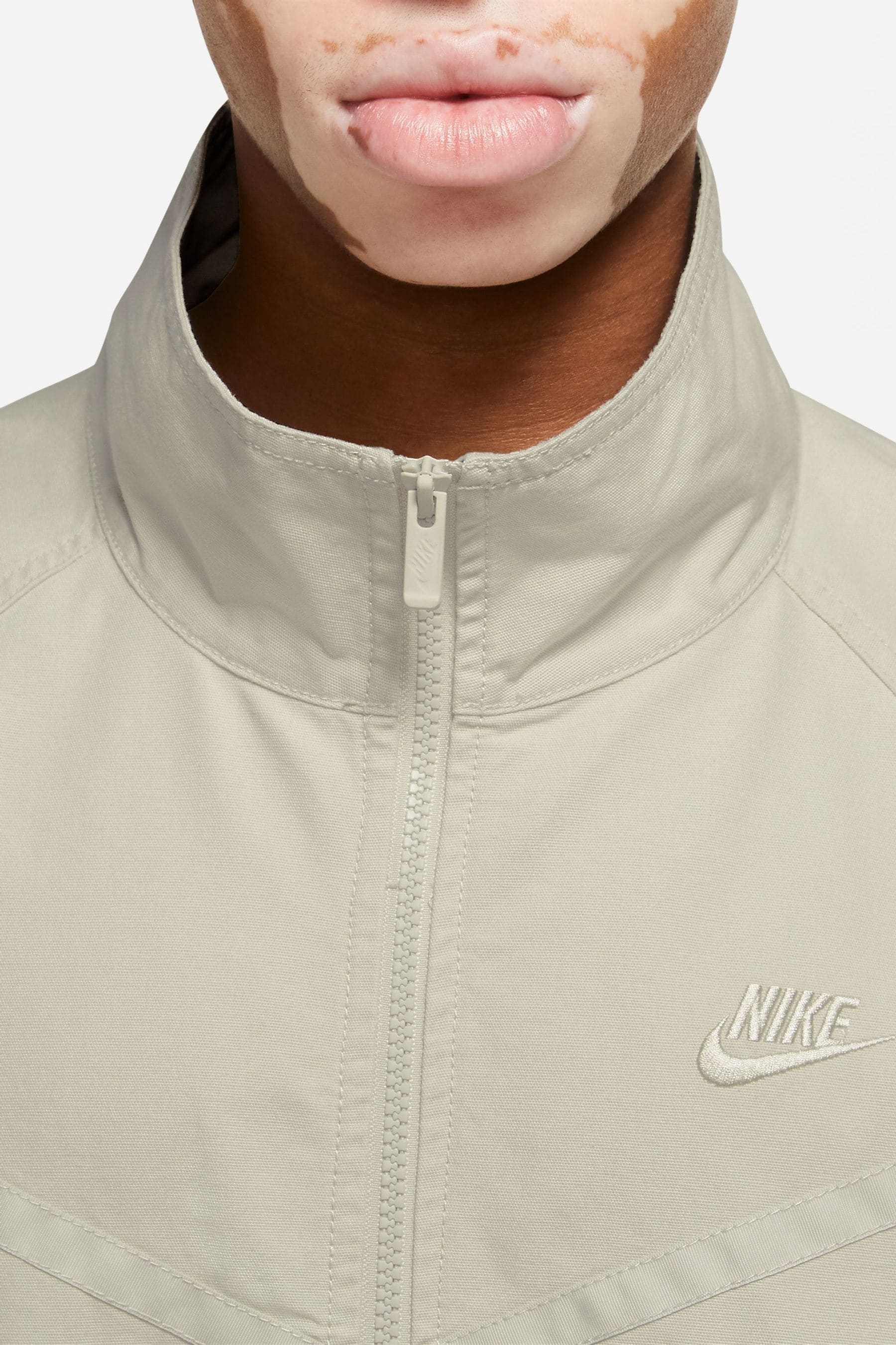 Buy Nike Natural Woven Canvas Jacket from Next Luxembourg