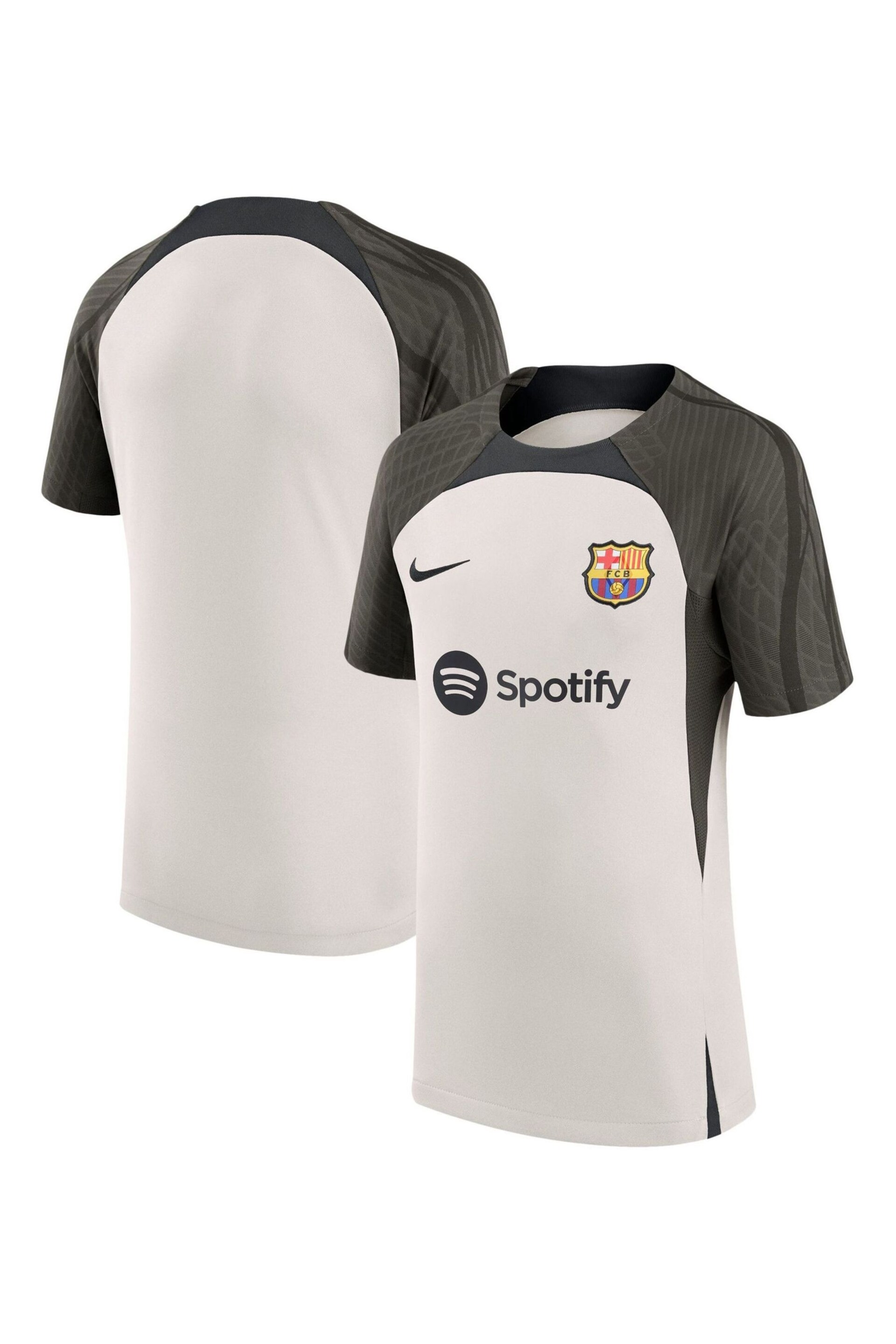 Nike Brown FC Barcelona Strike Football Top - Image 6 of 8