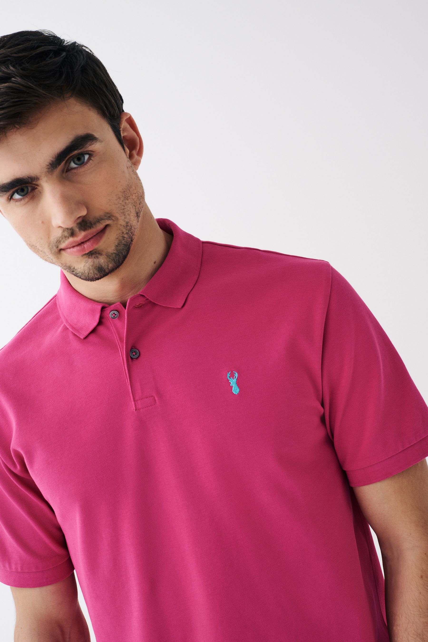 Bright pink polo new arrivals