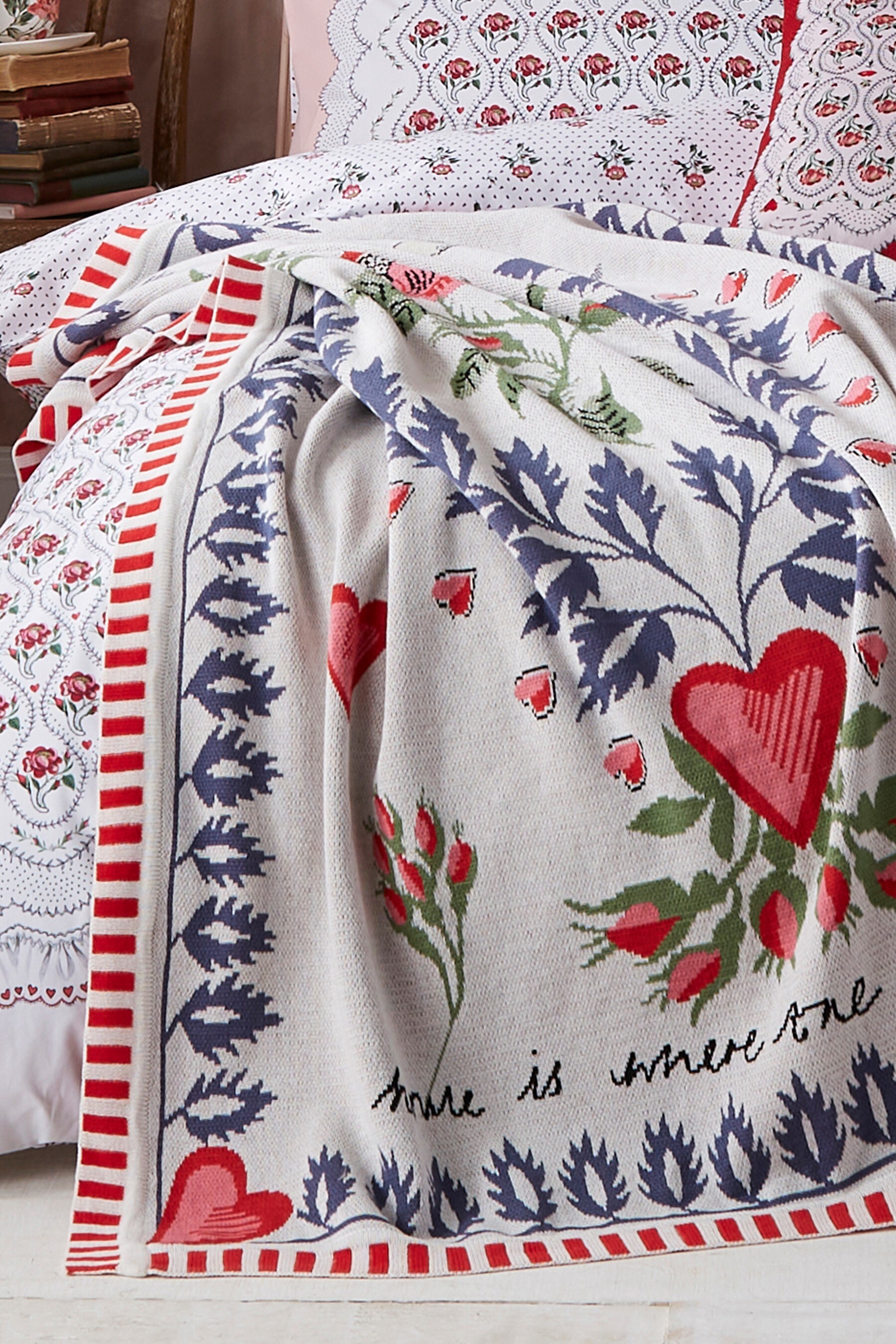 Cath kidston quilted throw shop