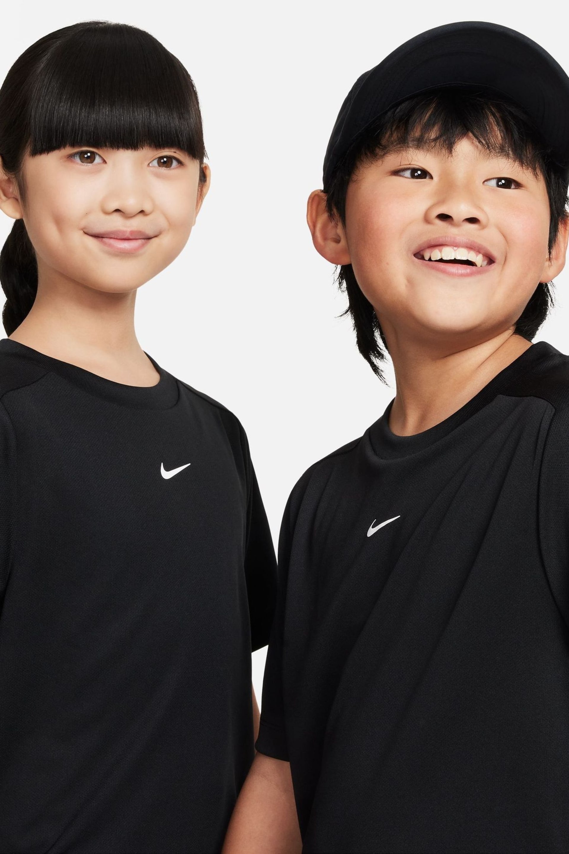 Nike Black Dri-FIT Multi + Training T-Shirt - Image 3 of 4