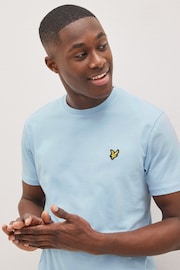 Lyle & Scott Blue Crew Neck T-Shirt - Image 3 of 6