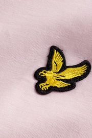 Lyle & Scott Pink Crew Neck 100% Cotton T-Shirt - Image 6 of 6