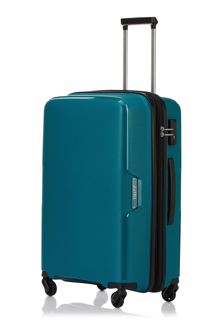 Tripp Teal Blue Medium Escape 4 Wheel Expandable 67cm Suitcase - Image 1 of 5