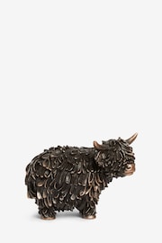 Bronze Hamish the Highland Cow Ornament - Image 3 of 4