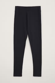 Seasalt Cornwall Black Petite Sea Dance Leggings - Image 4 of 5