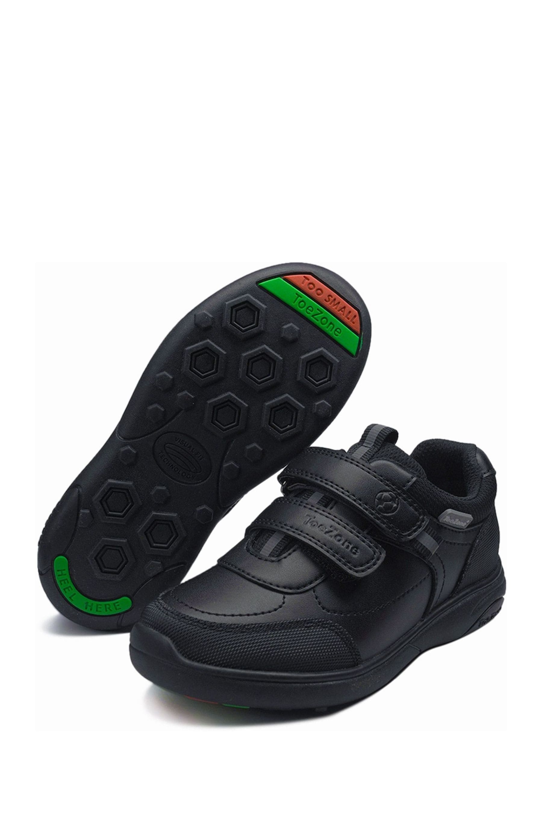 Buy ToeZone Black Football Novelty School Shoes from the Next UK online shop
