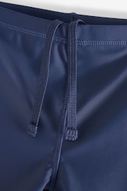 Navy Blue Longer Length Stretch Swim Shorts (3-16yrs) - Image 5 of 5