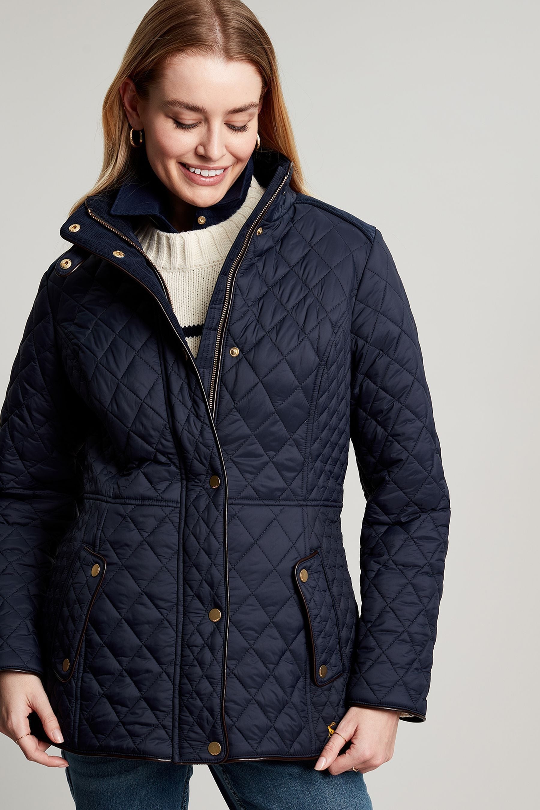 Buy Joules Newdale Quilted Jacket from Next Luxembourg