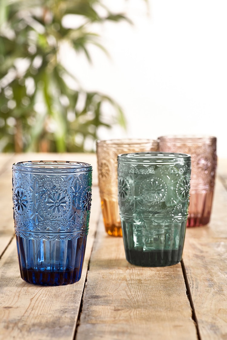 Multi Claro Multi Tumbler Glasses - Image 1 of 6