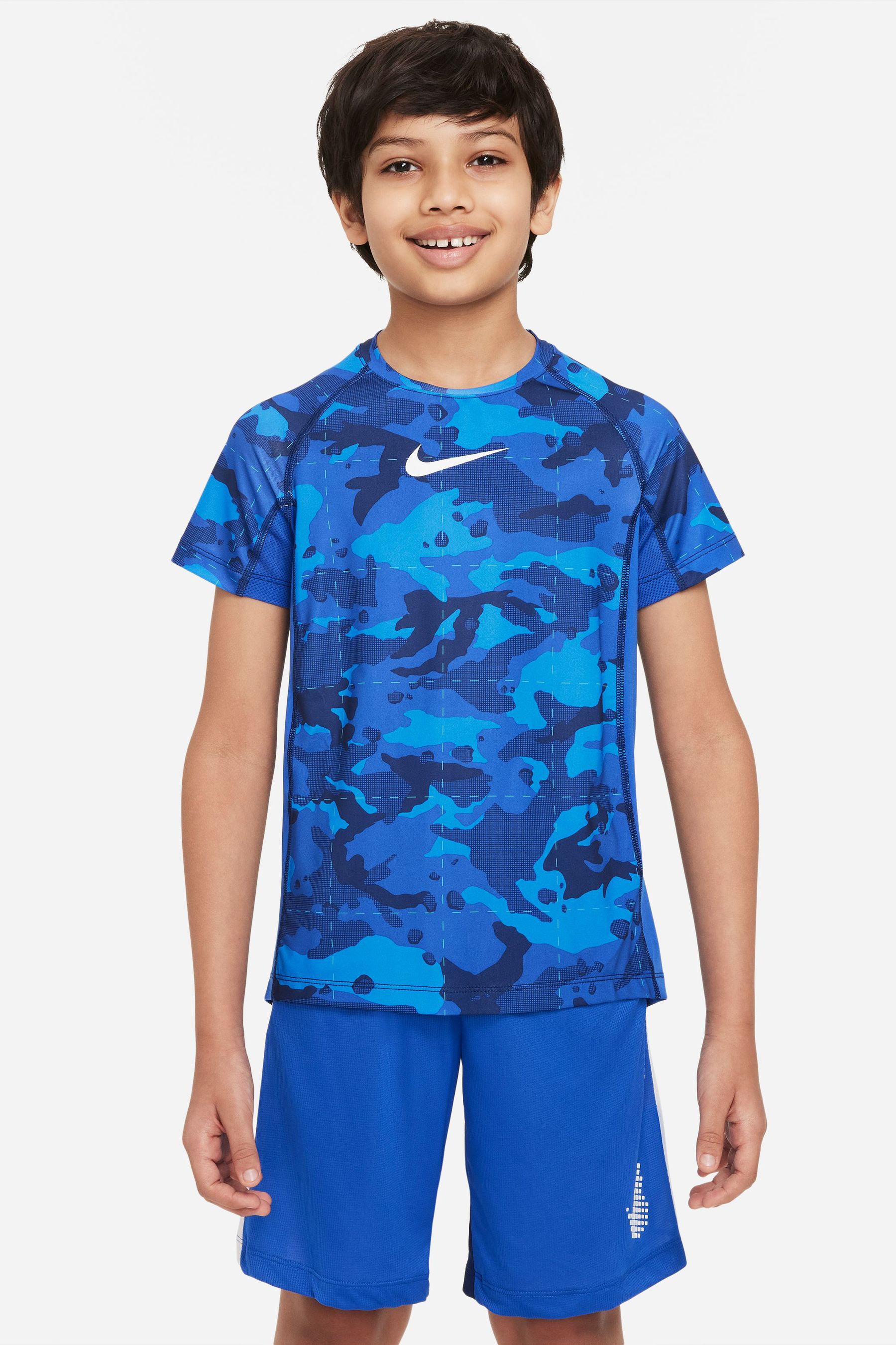Nike blue camo shirt sale