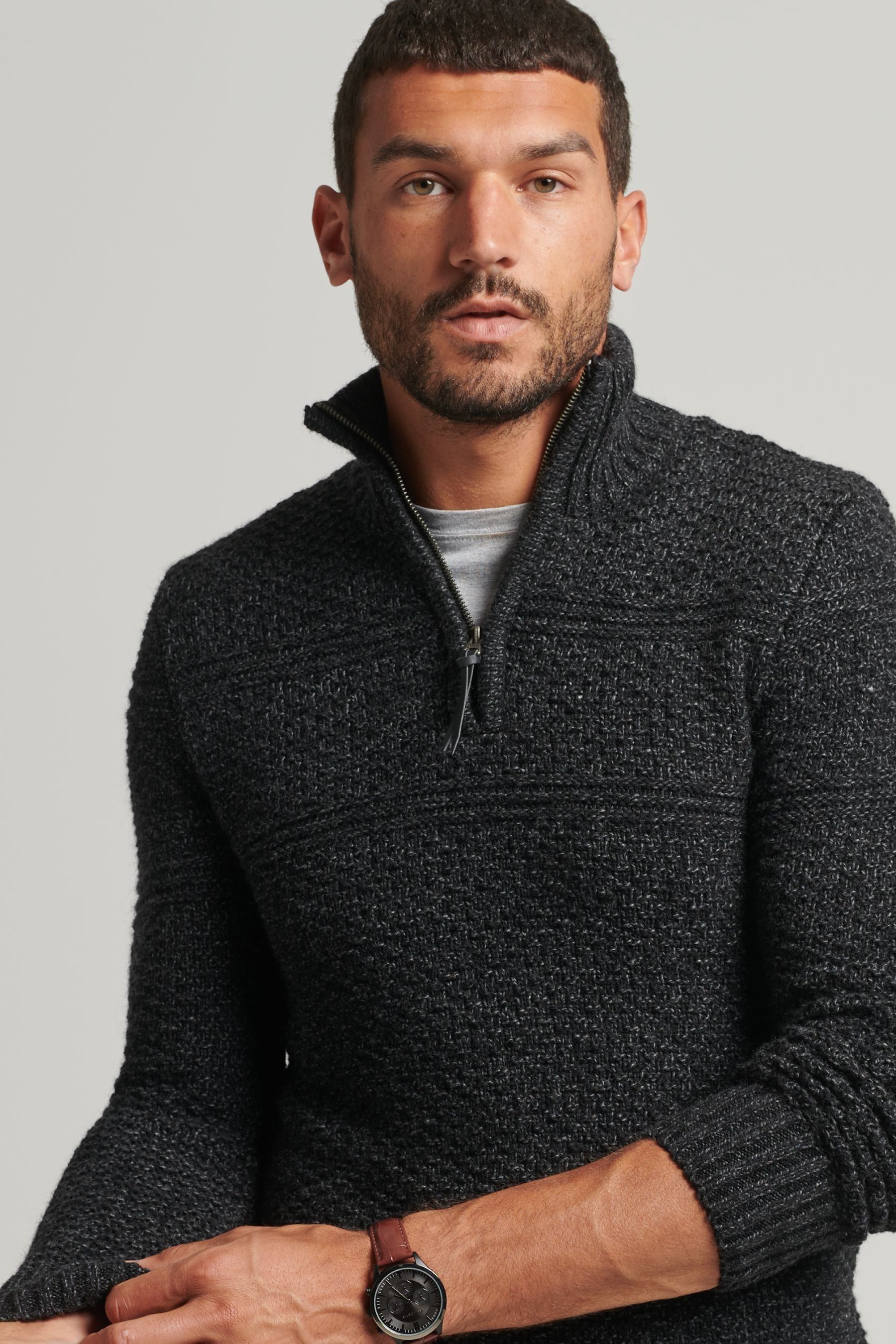 Jacob henley jumper superdry on sale