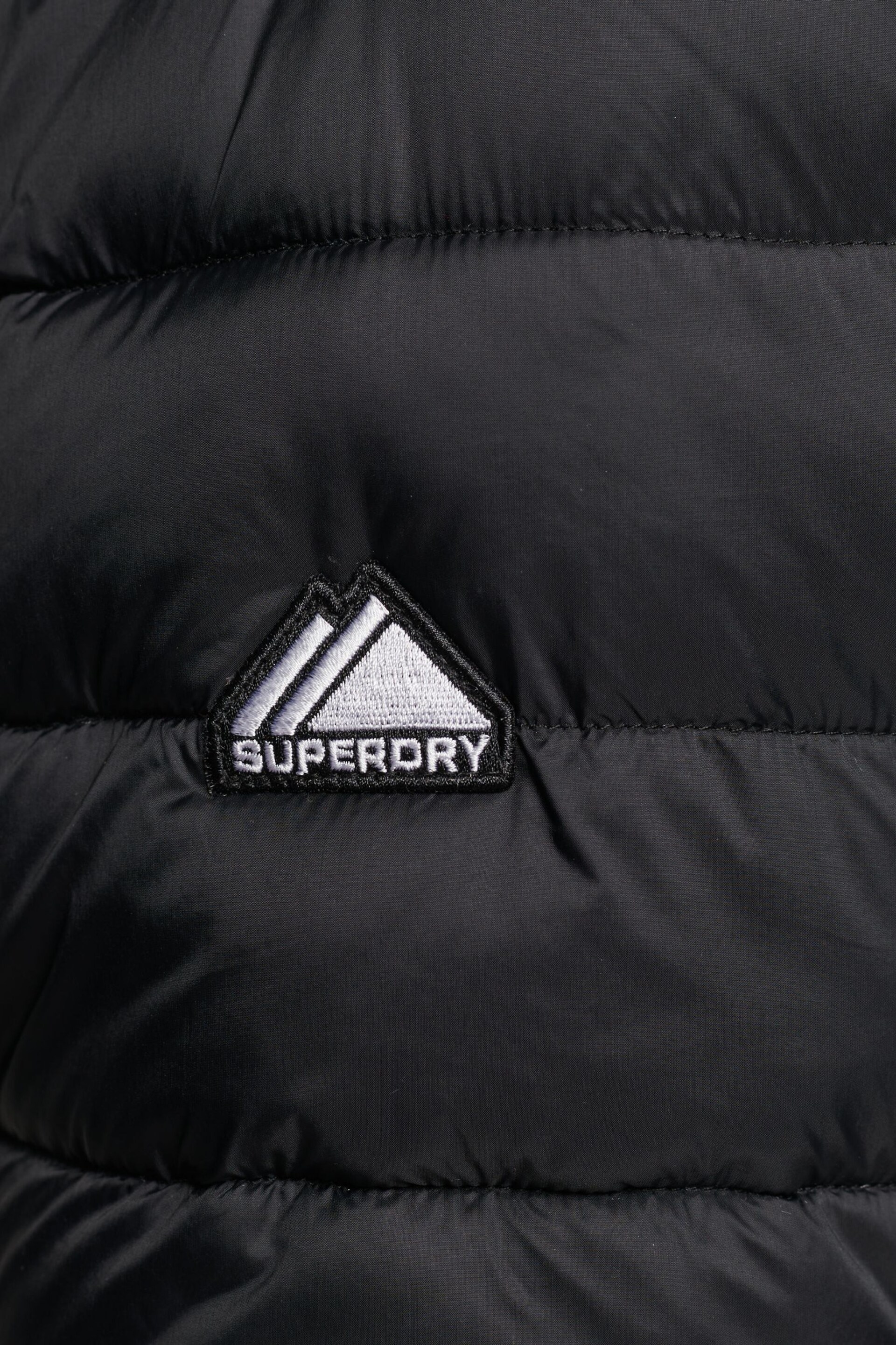 Superdry Black Classic Fuji Padded Jacket - Image 7 of 7