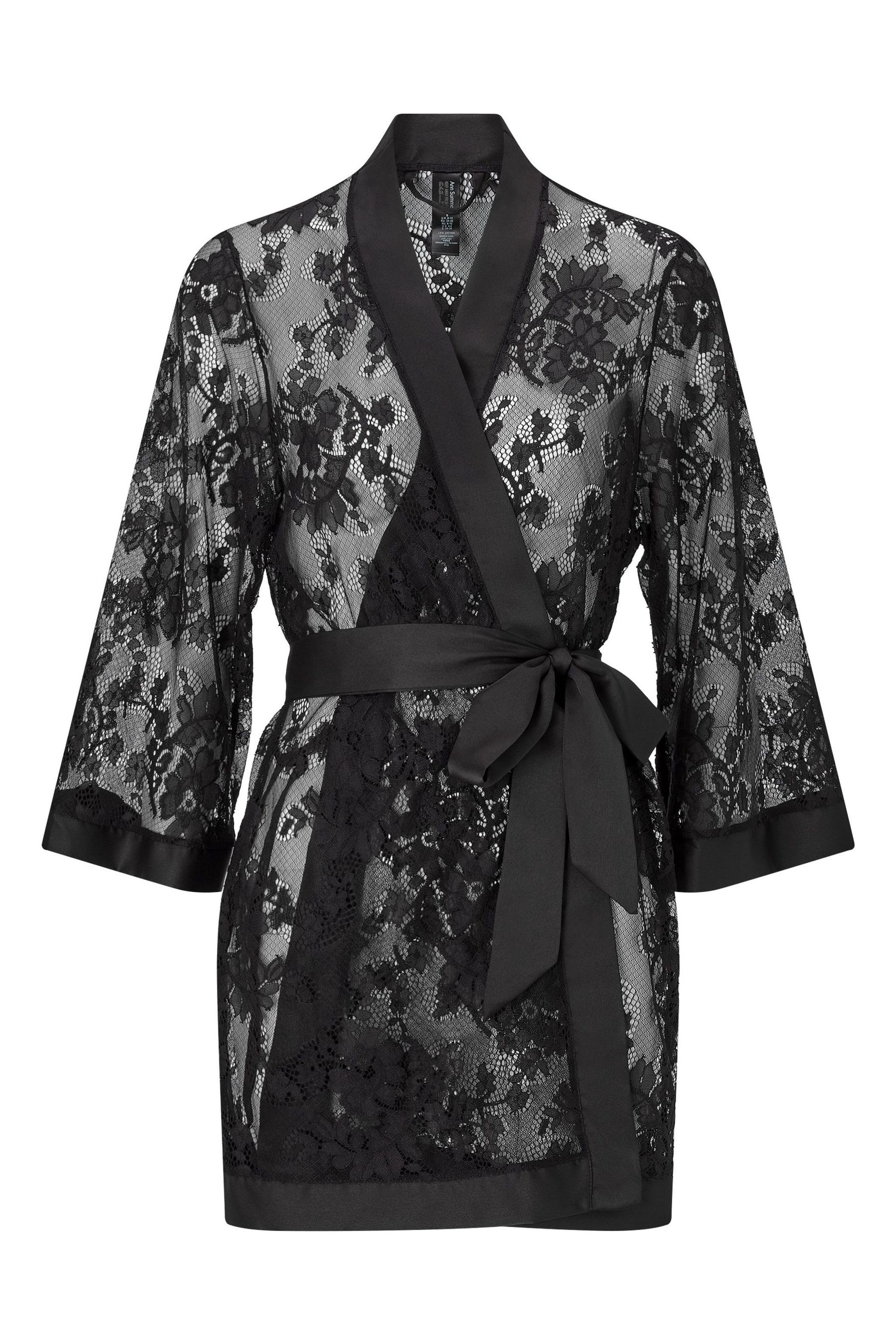 Ann summers lace dressing gown best sale